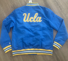 Ucla Bruins Bomber Jacket By Homefield Mens Large Blue Bear Retro College Unisex