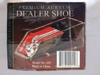 Excalibur   4 Deck   Casino Poker blackjack Card Dealer Shoe   Premium Acrylic 