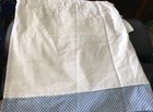 Pottery Barn Crib Skirt Gingham Blue White Check Cotton Dust Ruffle