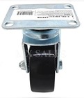 2 Pc 3  Steel Metal Wheel Casters Top Plate Swivel Caster Heavy Duty 