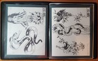 Sailor Barney Traditional Vintage Style Tattoo Flash Set Book 11x14 48 Sheets  2