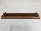Vintage Model Train Wood Display With 13 5  Track Ho Scale - L c  Thumann