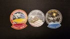 Lot Of 3 Vintage Kennedy Space Center Emblems Patches Nasa Souvenir 4  Patches