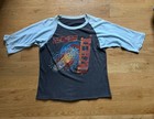 1981 Journey Escape Tour True Vintage Raglan T-shirt Size Medium Double Sided
