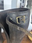 Antique Ww1 British Us Army Officer Leather Spring Leggings Gaiters Cavalry Spat
