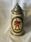 Faust Rare Gold Edition Stein Cs330gold Anheuser-busch Ceramarte Brazil 1997