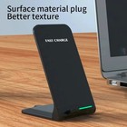 Wireless Fast Charger Charging Stand Dock For Samsung Galaxy Iphone Mobile