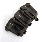 German Leather Ammo Pouch For Ww2 Mauser 98k Rifle  Rbn Numbered  Damaged