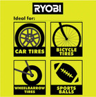 Ryobi One  18v Cordless High Pressure Inflator Kit With 2 0 Ah Battery   Charger