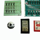 Antique  Sewing Supplies Bundle Snaps Colonial Bravo Singer Needles  Hooks