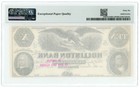 1854 Holliston Bank - Holliston Massachusetts Ma  10 Proof Pmg 66epq  67880 