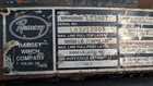 Ramsey Rph50000 Hydraulic Winch 50 000 Lb Pull Planetary Rph50000 123607 Good