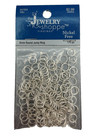 Jewelry Shoppe Findings Jump Split Rings Heavy Gauge Plated Silver  4 5 6 8 12mm