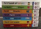 Priddy First 100 Library Collection 7 Books Box Set New