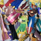 Vintage Golden Book Show Biz Press-out Playset Paper  Dolls Stage Props