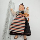 Antique Doll Lot Of Boy girl Pair Bisque German Dollhouse Miniatures 