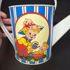 1950 s Ohio Art Watering Can Tin Lithograph Watering Can With Teddy Bears Theme