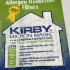  6  Kirby Vacuum Cleaner Cloth Micron Magic Bags F Style G4 G5 G6 G7 G7d G10d