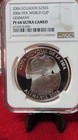 Ecuador 2006 Fifa World Cup Soccer Germany Silver 25000 Sucres Ngc Pf68 Proof