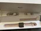 Apple Watch Series 3 38mm Gold Aluminum Case Pink Sand Smartwatch  open Box