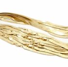 Wholesale 12pcs 5mm Herringbone Chain Necklace 16 18  20  24  30 14k Gold Plated