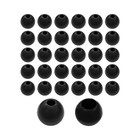 32pcs Plastic Bungee Cord Toggle Balls  Rubber Rope Ball End Locks For 28 5mm