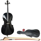 Cello 1 2 3 4 4 4 Bass Wood For School Band Matte  case bag bow rosin bridge