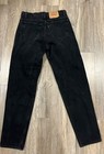 Vintage 90s Levi   s 550 Black Jeans 32x32 Made In Usa Relaxed Tapered 1995
