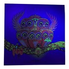 Marq Spusta  eyes On You   sticky Purple  Mini Print