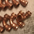 Lot Of 10 Streamline Mueller 90 Degree Elbow Copper 1 2  X 1 2  Pf 02722