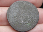1853 Braided Hair Large Cent Penny- Good Details