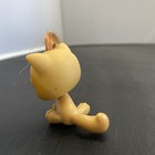 Littlest Pet Shop  78 Kitten Shorthair Real Hair Yellow Green Eyes 2004