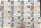 Lot Of 140 Anderson Cachet First Day Covers 1940 s Nice Group Airmail   Regular