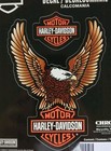 Harley Davidson Eagle With Bar And Shield Sticker Decal 2 Pc Set Classic H-d