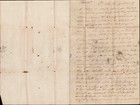 1829 Frankford Pennsylvania To Adelphi Hotel New York Stampless Cover W Contents