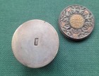 Antique Chinese Silver Box     Shou Longevity   Bat Motif     2 64oz Marked Silver
