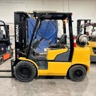 2020 Hyundai 30l-7a 6000lb Used Forklift Triple Mast Sideshift Lp Gas 4081 Hours