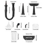 Handheld High Temp Steam Cleaner 1050w Portable Cleaning Machine W  9 19ft Cord