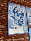 Mastodon -the Dillinger Escape Plan -red Fang  3 Unused Blue Work Passes 