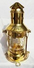 Vintage Brass Oil Lamp Maritime Ship Lantern-anchor Boat Light Lamp Nautical New