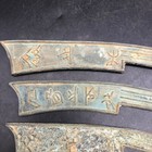 6pcs Collect Chinese Old Dynasty Knife-shaped Bronze Coins