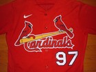 St  Louis Cardinals Jeremy Rivas 2023 Nike Game Used Worn Jersey  venezuela 