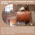 Leather Tooling Kit Craft Tools Leather Working Kit With Cutting Mats Crafts