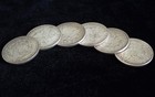 6 Pcs Morgan Dollar  3 8cm Dia  Magic Set Can Be Attracted By Magnets 6 