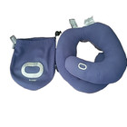 Bcozzy L Travel Neck Pillow For Airplane  Patented Double Support For Head Neck