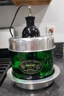Vintage Prak T Kal Model 650 Vaporizer Humidifier 1950 s Green Glass Tested 