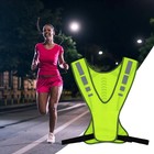 Motorcycle Safety Jacket Breathable Visible Reflective Vest Adjustable High Visi