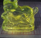 Joey Horse Glowy Boyd Glass Firefly Vaseline Yellow Uranium