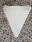 Pacific Electric Railway Triangular Car Stop Railroad Sign