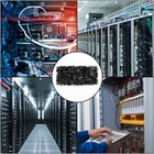 110 Pcs 55 Set Rack Mount Screws And Cage Nuts For Rack Mount Server Cabinet